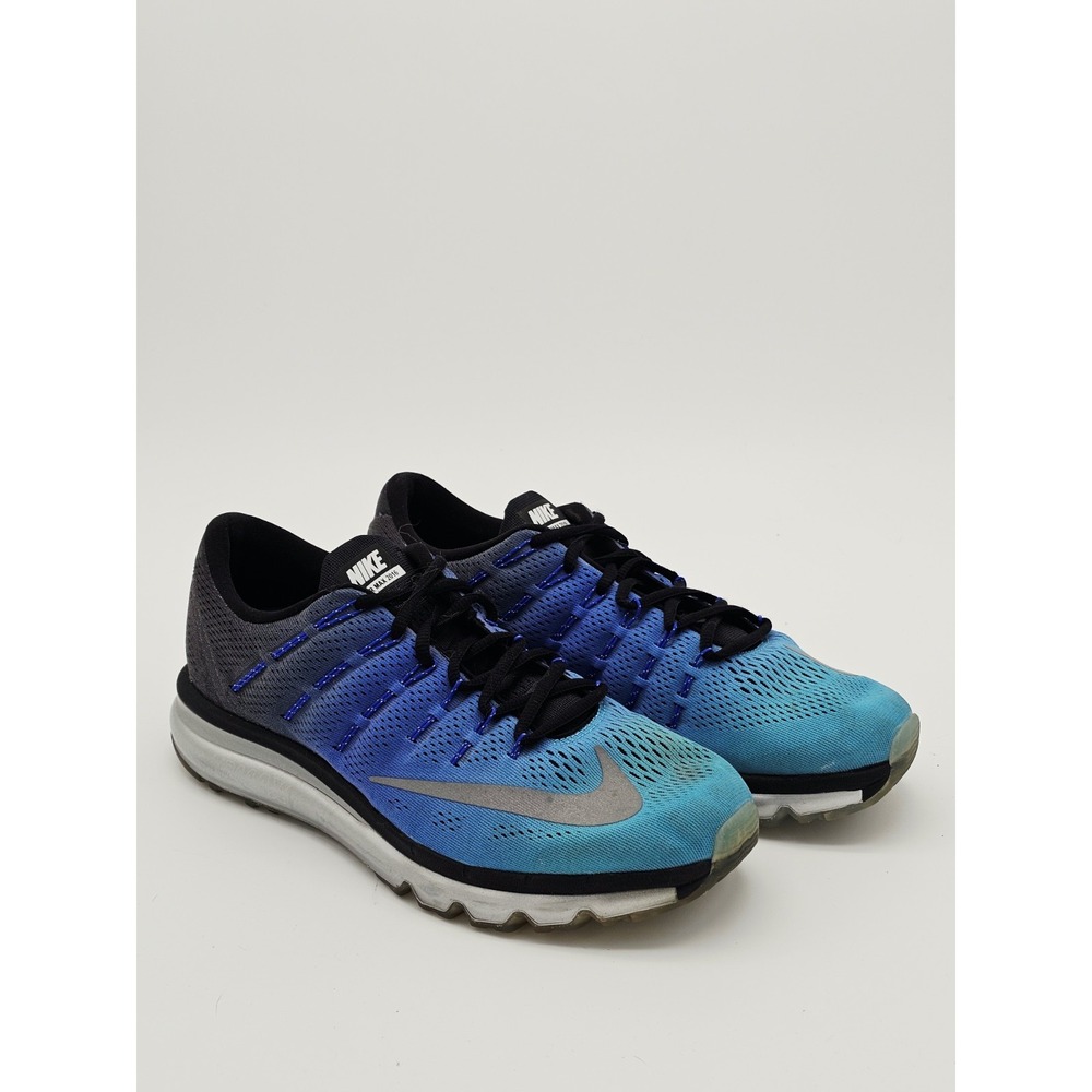 Nike Air Max 2016 Premium Black/Reflective Silver/Racer Blue/Gamma Blue Size 9.5
